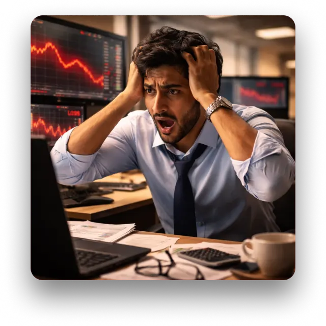 Stressed Trader